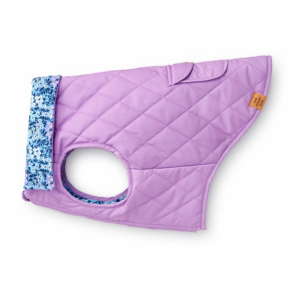 The Foggy Dog Mini Meadow Reversible Dog Jacket